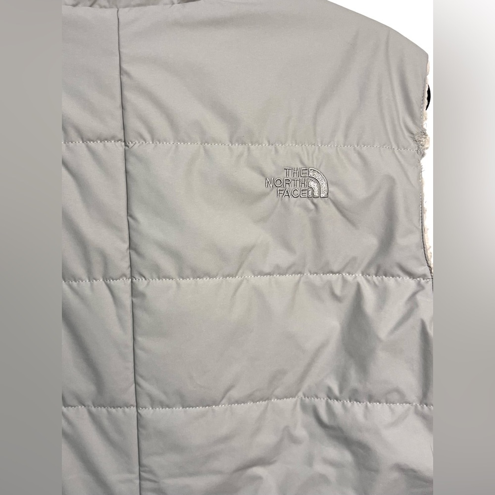 The North Face Merriewood Reversible Fleece Zip Vest Cozy Sherpa Winter Snow - Picture 7 of 15